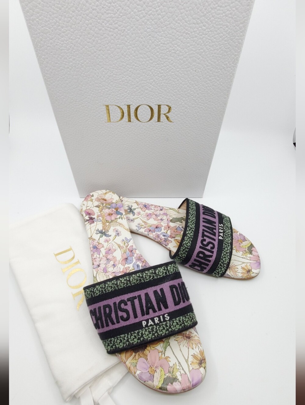 DIOR DWAY SLIDES - Size-40.5